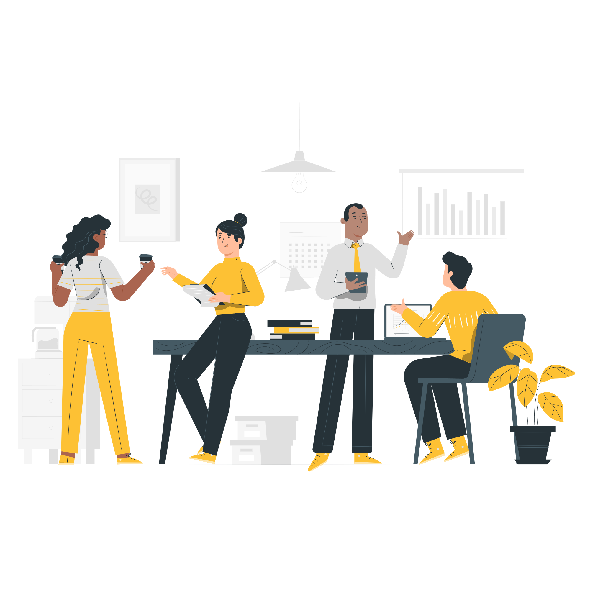 Ilustracja technologii mobilnych